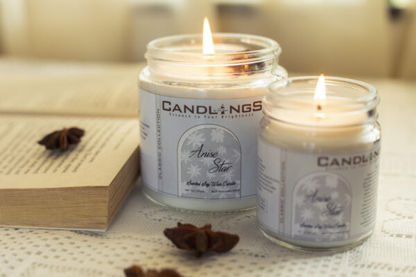 Star Anise Essential Oil Candle