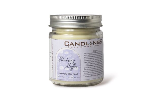 Blueberry Muffin Scented Candle - Image 3