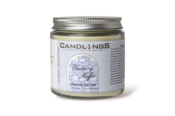 Blueberry Muffin Scented Candle - Image 2