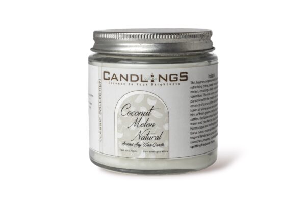 Coconut Melon Scented Candle - Image 3