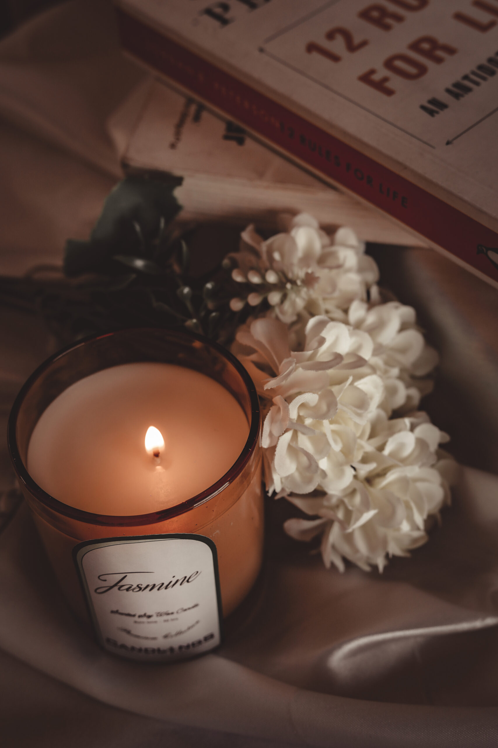 Jasmine Scented Candle