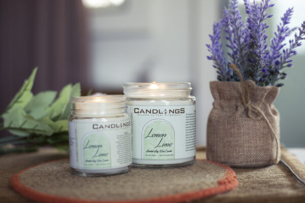 Lemon Lime Scented Candle