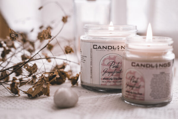 Pink Grapefruit Scented Candle