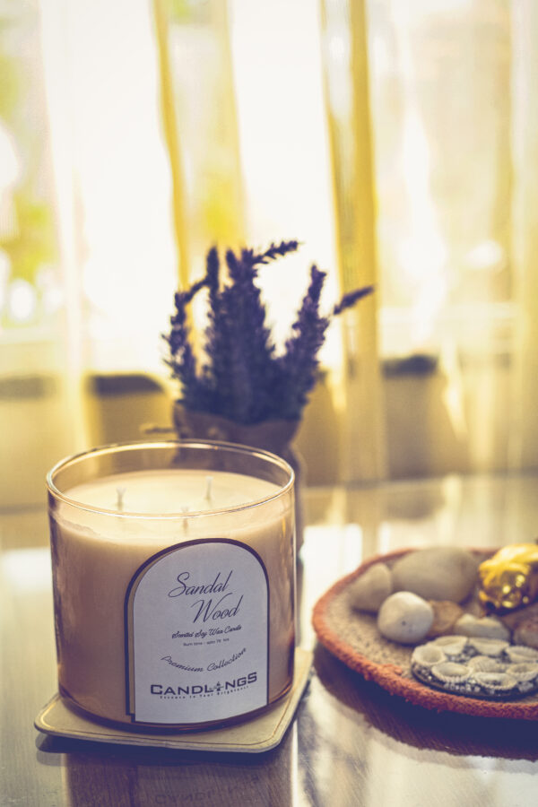 Sandalwood Scented Candle