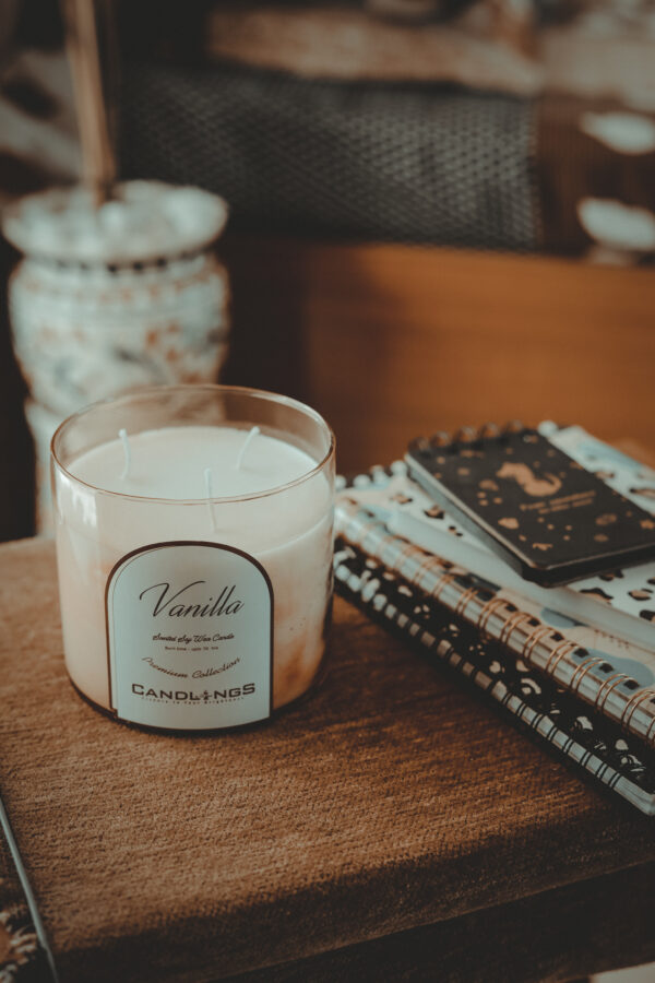 Vanilla Scented Candle - Image 2