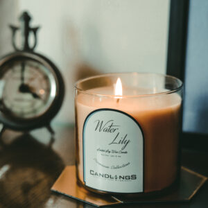 Water Lily Scented Candle