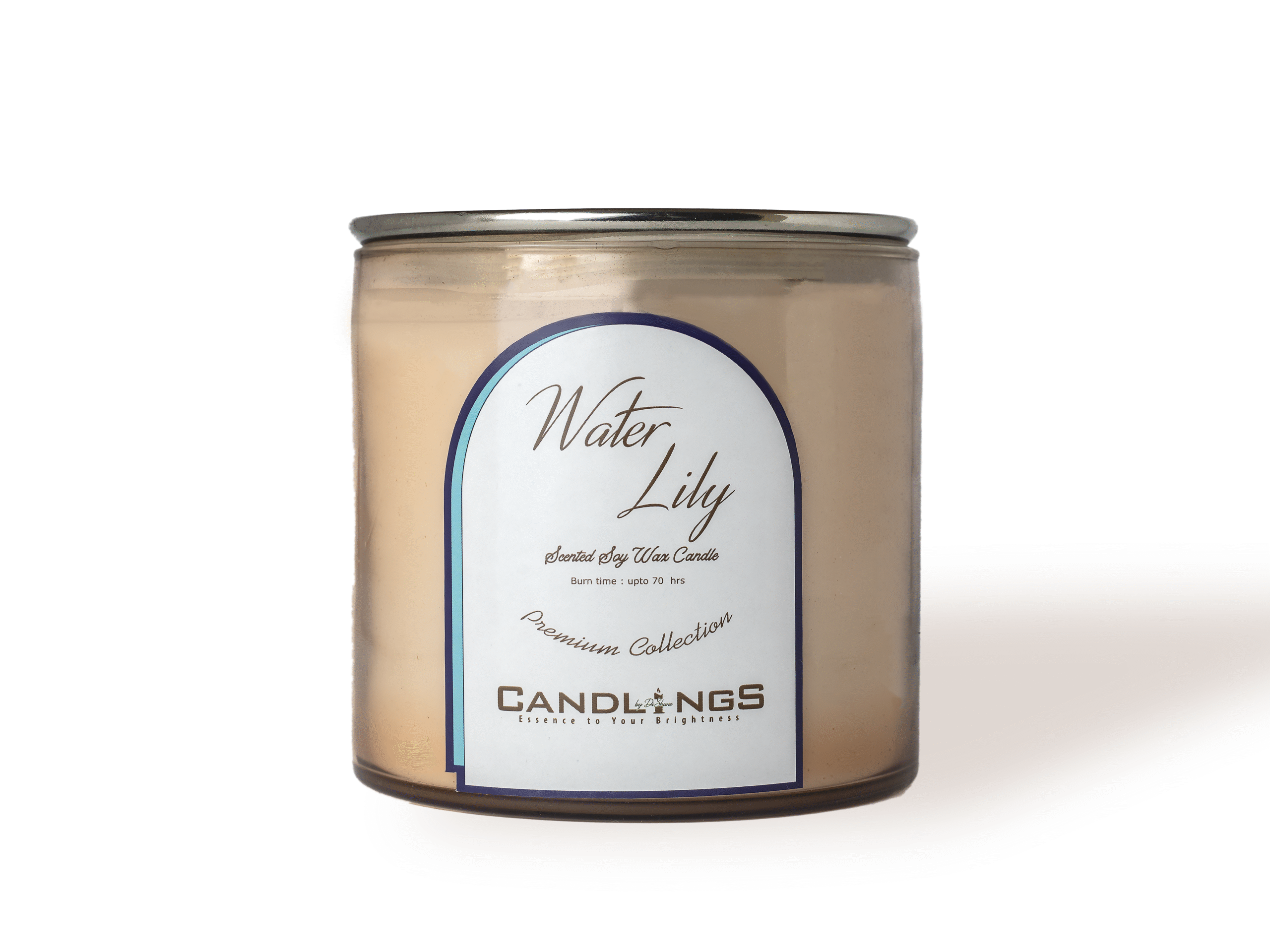 Water Lily Scented Candle - Image 4