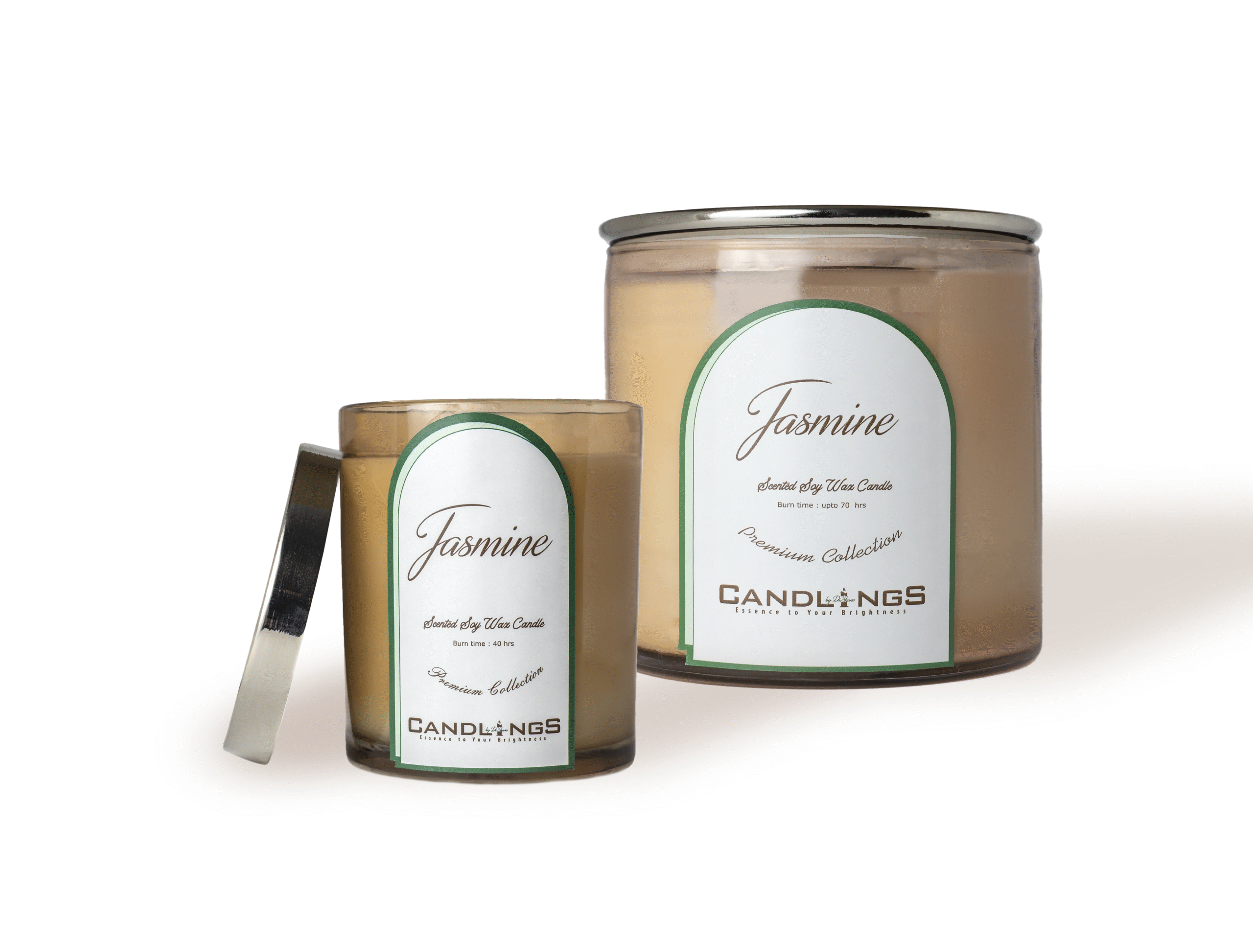 Jasmine Scented Candle - Image 3