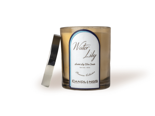 Water Lily Scented Candle - Image 2