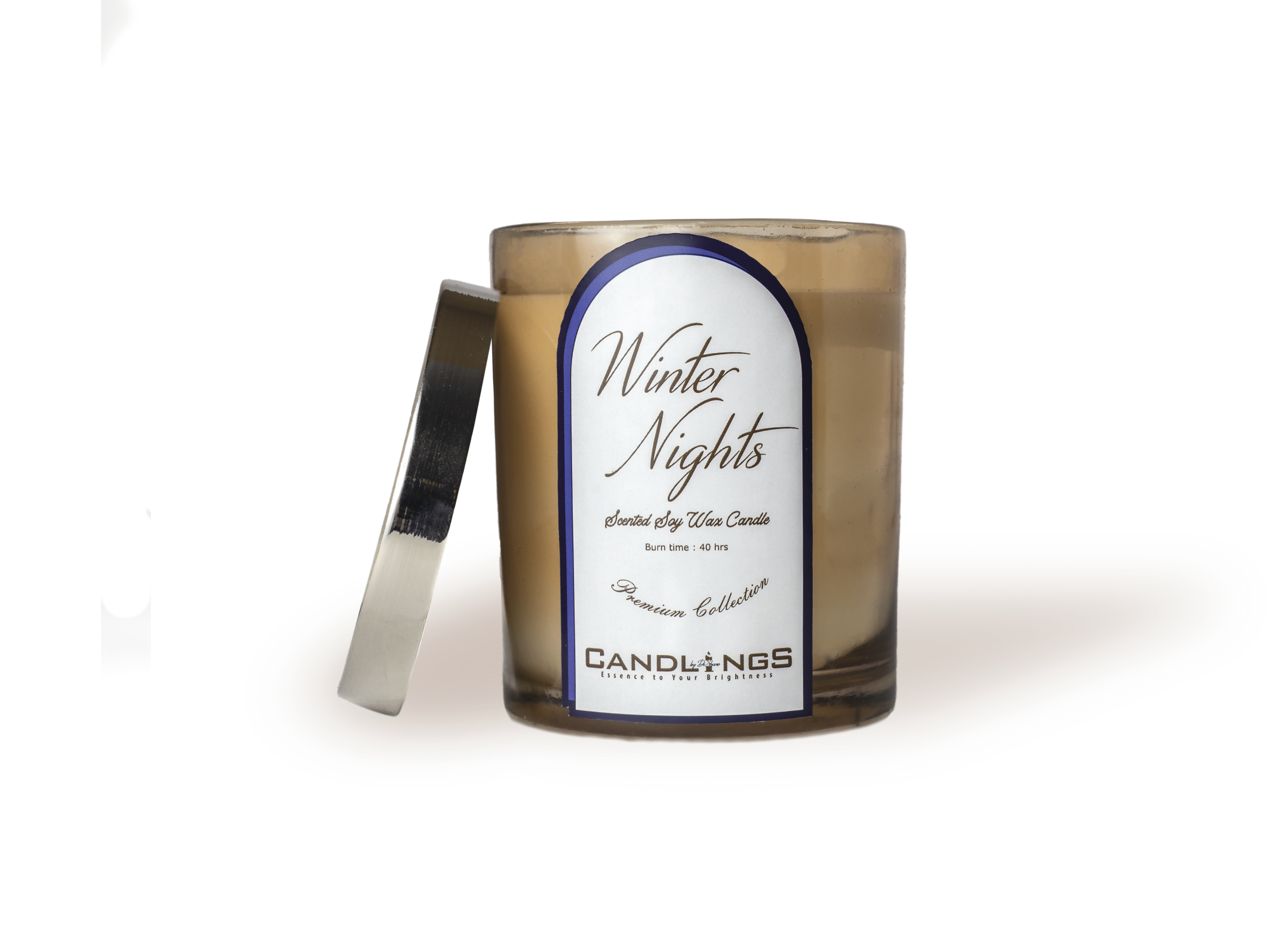 Winter Nights Scented Candle - Image 5