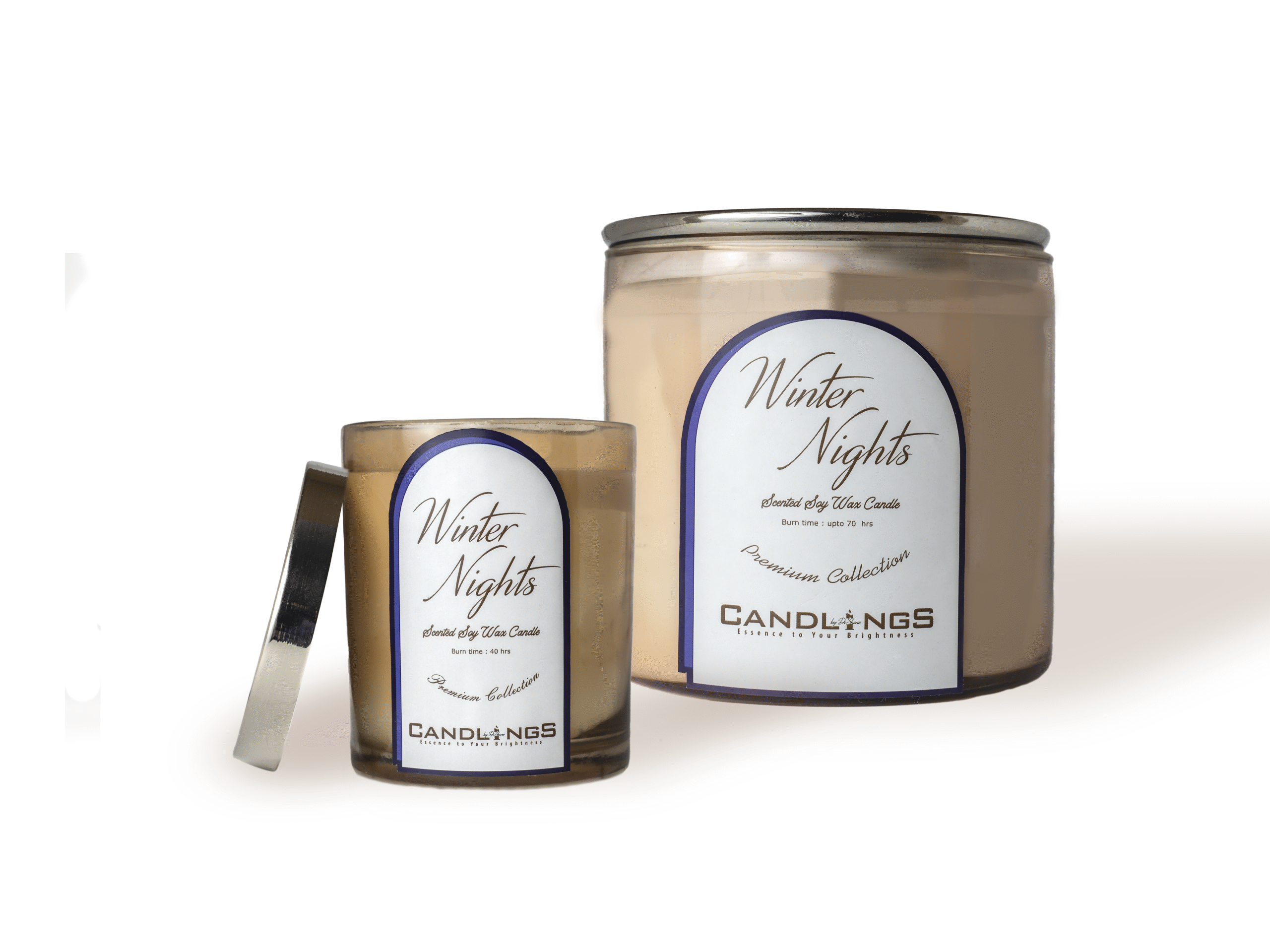 Winter Nights Scented Candle - Image 4